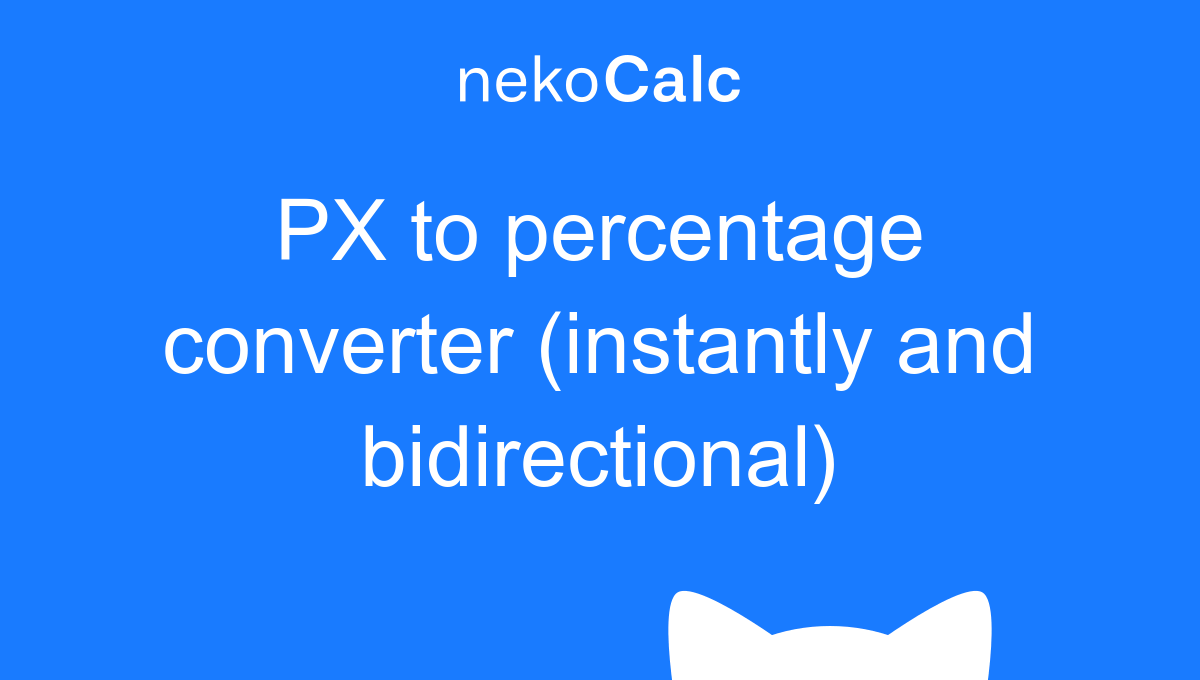 px to percentage converter.og