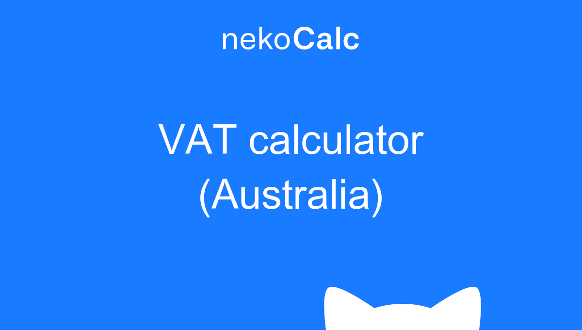 australia vat number example